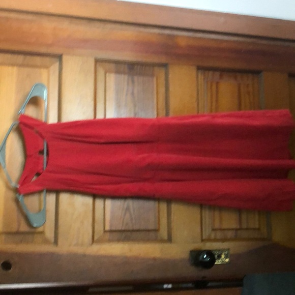 Red BCBG dress with pockets. In great condition. - Picture 1 of 6